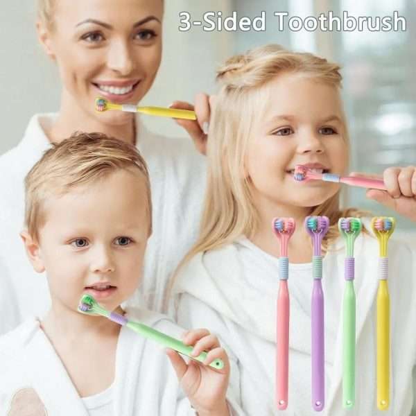 3-sided Triple Angle Tooth hugger Training Toothbrush 3-sided Triple Angle Tooth hugger Training Toothbrush